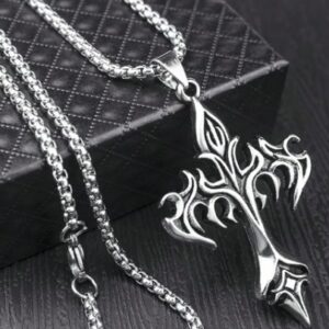 1 pieza Colgante de cruz gótica de Pascua 2025